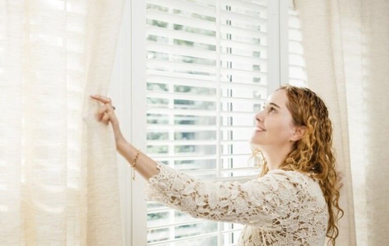 How To Dress A Window Without Curtains   Dress Window Without Curtains 