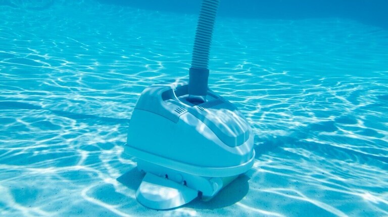 pool vacuum for small inflatable pool